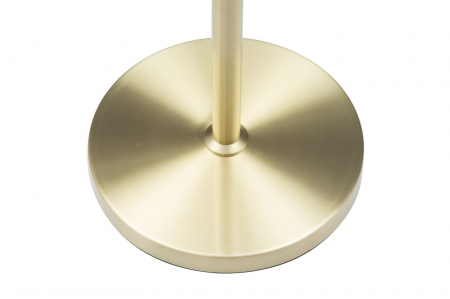 Lampadar Glam, fier/sticla, alb/auriu, 54X176 cm [4]