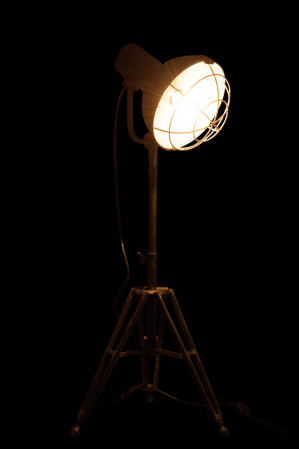 Lampadar Lamp, Metal/Fier, Gri, 35x30x93 cm [2]