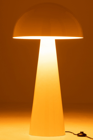 Lampadar Mushroom, Metal/Fier, Alb, 51x51x97.5 cm [2]
