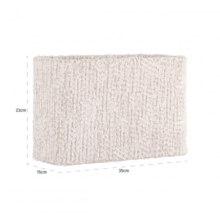 Abajur Marly (Be Lovely 11 Crem), Dims: 23.0 x 35.0 x 15.0 cm [3]