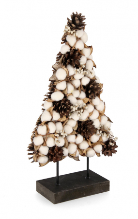 Coronite si Brazi -  Loiza, Brad cu flori de bumbac, Stand 24X41