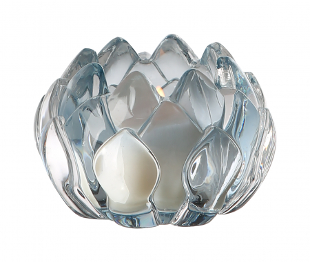 LOTTA, Suport de tea lights din sticlă, menta, h.5 cm, d.8,5 cm [1]