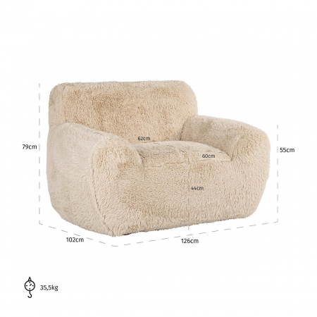 Fotoliu, Comfy (Yakety Yak Sand) [4]