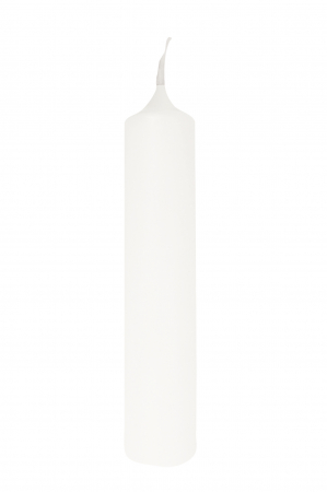 Lumanare Candle, Parafina, Alb, 20x4 cm [1]