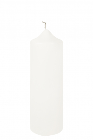 Lumanari - Lumanare Candle, Parafina, Alb, 25x8 cm