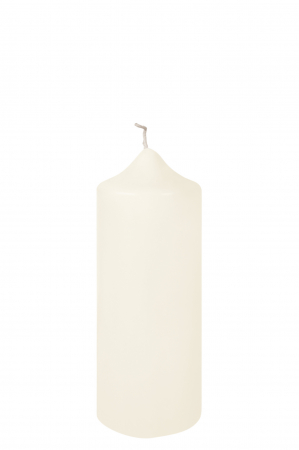 Lumanare Candle, Parafina, Crem, 20x8 cm [1]