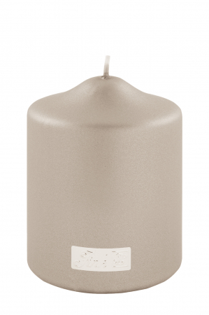 Lumanare Candle, Parafina, Gri, 10x8 cm [1]