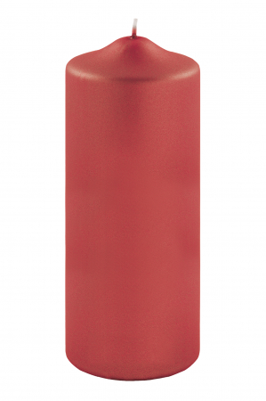 Lumanari - Lumanare Candle, Parafina, Rosu, 20x8 cm