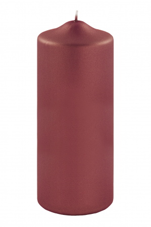 Lumanari - Lumanare Candle, Parafina, Rosu inchis, 20x8 cm