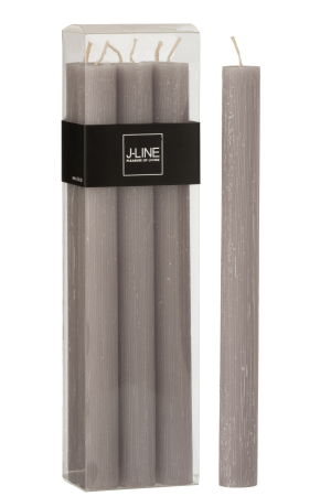 SALE % - Lumanare, Ceara, Gri, 7x4.5x24