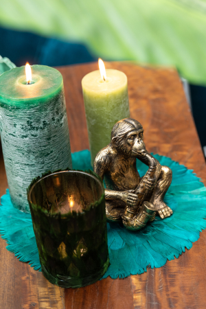 Lumanare, Ceara, Verde, 7x7x15 [2]