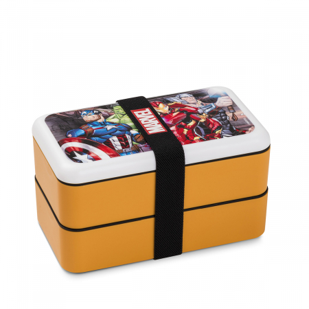 Accesorii - Lunchbox, Marvel - Avengers, Sintetic, multicolor, PU 3, L. 10 cm, L. 18 cm, H. 10 cm