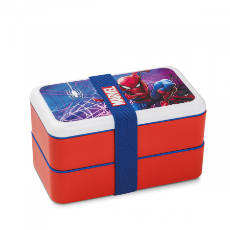 Accesorii - Lunchbox, Marvel - Spider-Man, Sintetic, multicolor, PU 3, L. 10 cm, L. 18 cm, H. 10 cm