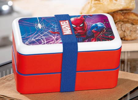 Lunchbox, Marvel - Spider-Man, Sintetic, multicolor, PU 3, L. 10 cm, L. 18 cm, H. 10 cm [3]