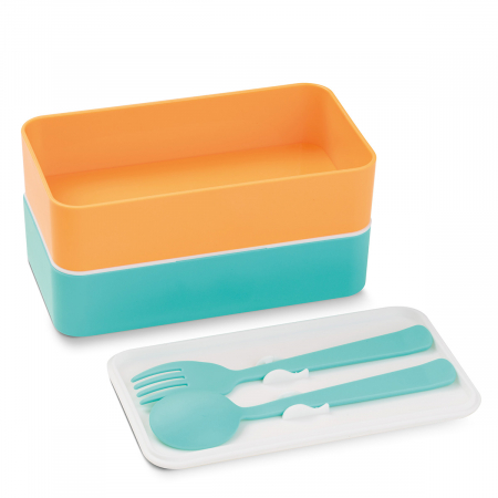 Lunchbox, Stitch, Sintetică, albă, PU 3, L. 10 cm, L. 18 cm, H. 10 cm [2]