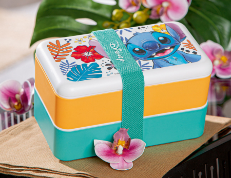 Lunchbox, Stitch, Sintetică, albă, PU 3, L. 10 cm, L. 18 cm, H. 10 cm [3]