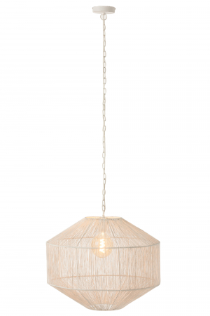Lustra Metal, Metal/Fier, Alb, 60x60x150 cm [1]