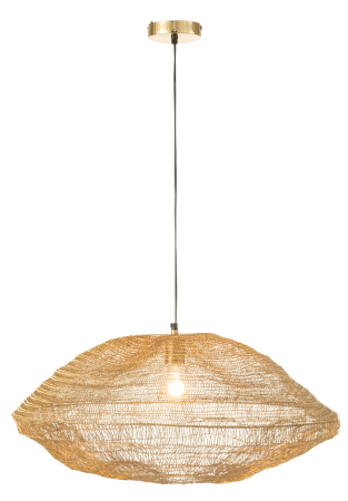 Lustră, Net, Metal, Auriu [2]