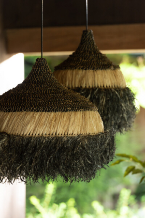 SALE % - Lustra, RAFFIA, L