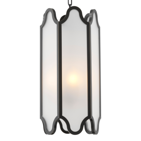 Lustra Rockefeller cu finisaj bronzat, sticla alba |W. 30 | D. 26 | H. 60 cm  [2]