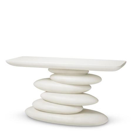 Masa consola Azura finisaj alb |W. 140 | D. 45 | H. 76 cm [4]