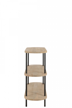 Masa consola Eli, Lemn, Maro, 140x40x97 cm [2]