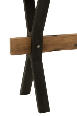 Masa consola, Lemn, Maro, 120x35x75 [3]