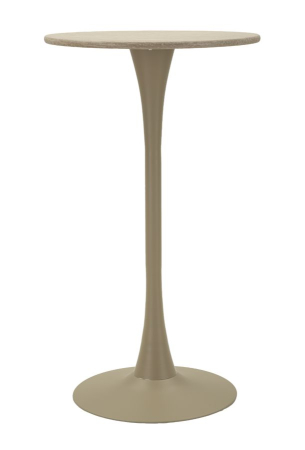 SALE % - Masa de bar Alaska crem ø 60x106 cm