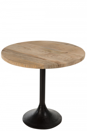 Mese dining - Masa, Lemn, Natural, 65x65x60 cm