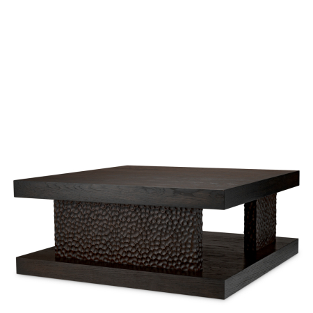 Masa de cafea Bravon furnir de stejar abanos |L. 100 | W. 100 | H. 45 cm  [3]