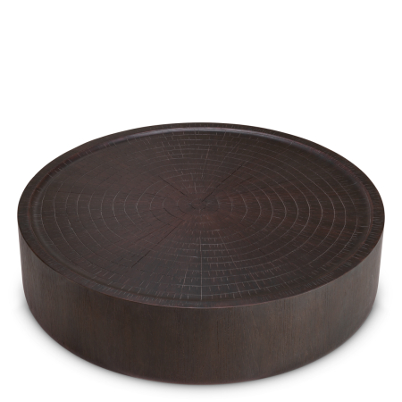 Masa de cafea Chambord L cu finisaj maro inchis |Ø 120 | H. 30 cm  [1]