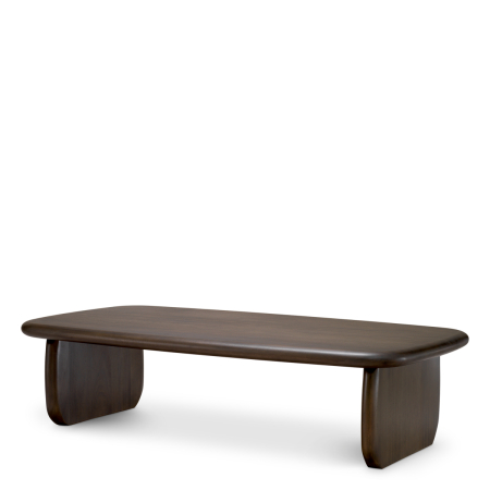 LIVING - Masa de cafea Windsor lemn de mahon finisaj cafea |L. 130 | W. 70 | H. 33 cm 