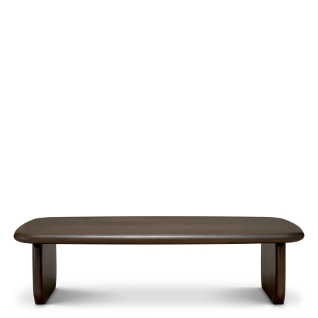 Masa de cafea Windsor lemn de mahon finisaj cafea |L. 130 | W. 70 | H. 33 cm  [2]
