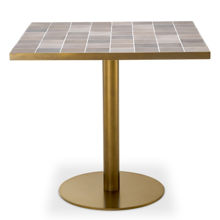 Masa de dining Colton cu finisaj alama antica |L. 80 | W. 80 | H. 75.5 cm  [2]