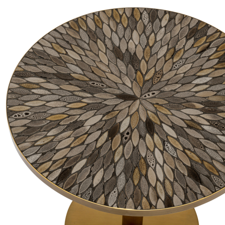 Masa de dining Declan cu finisaj alama antica |Ø 79.5 | H. 75.5 cm  [3]