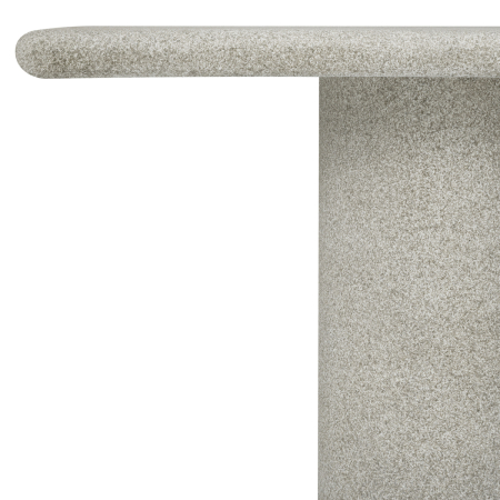 Masa de dining in aer liber Cloverdale, textura de piatra gri |L. 239 | W. 100 | H. 76.5 cm  [4]