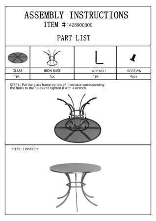 Masa de dining Istanbul ø 100x76,5 cm [7]