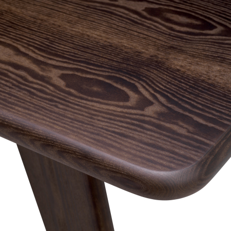 Masa de dining Langford furnir, frasin inchis |L. 240 | W. 100 | H. 76 cm  [3]