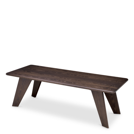 Masa de dining Langford furnir, frasin inchis |L. 240 | W. 100 | H. 76 cm  [1]