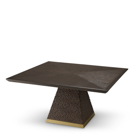 Masa de dining Rexton furnir stejar abanos |L. 150 | W. 150 | H. 76 cm  [2]