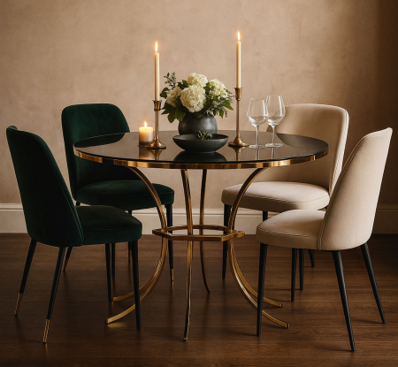 Masa de dining Shanty cm ø100x80 [5]