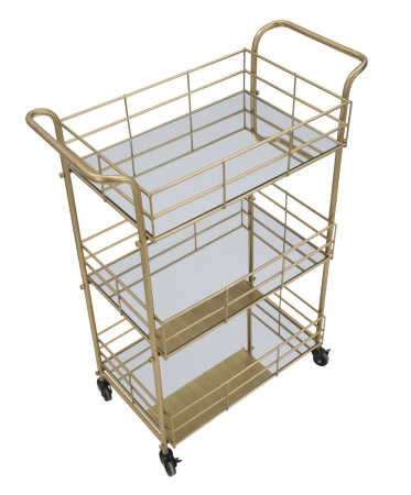 Masa de servire cu roti GLAM  (cm) 60X30,5X80 [2]