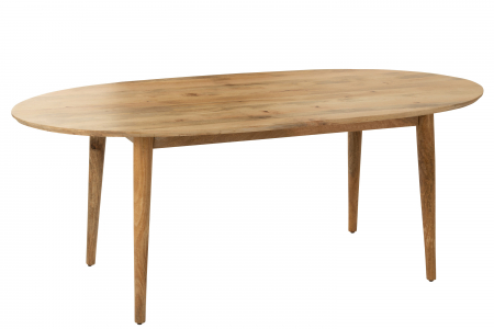 Masa dining, Lemn, Natural, 200.05x101x85 [1]