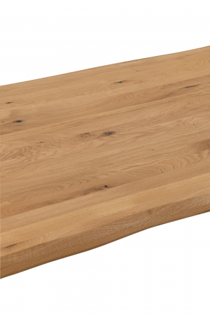 Blat masa dining, Lemn masiv stejar, Natural, 200x95x4 [6]