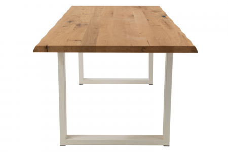 Picioare masa dining, Metal , Alb , 86x18x72 [5]