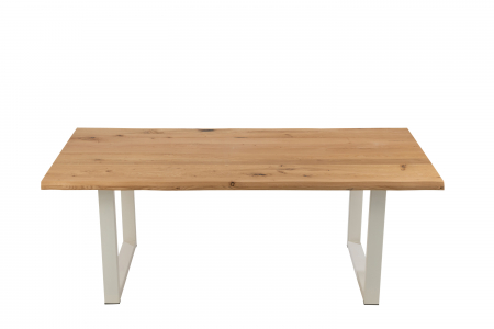 Picioare masa dining, Metal , Alb , 86x18x72 [4]