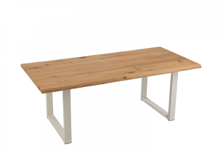 Picioare masa dining, Metal , Alb , 86x18x72 [3]