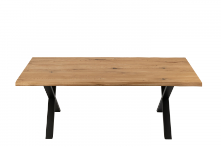 Picioare masa dining, Metal , Negru, 86x18x72 [3]