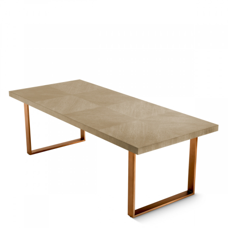 Masă dining, Remington 230 x 100 cm, furnir din stejar, , Dims: L. 230 | W. 100 | H. 75  (CM) [2]