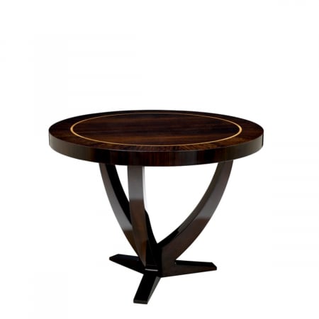 Mese dining - Masă dining, Umberto ø 100 cm furnir eucalipt, Dims: Ø 100 | H. 76  (CM)